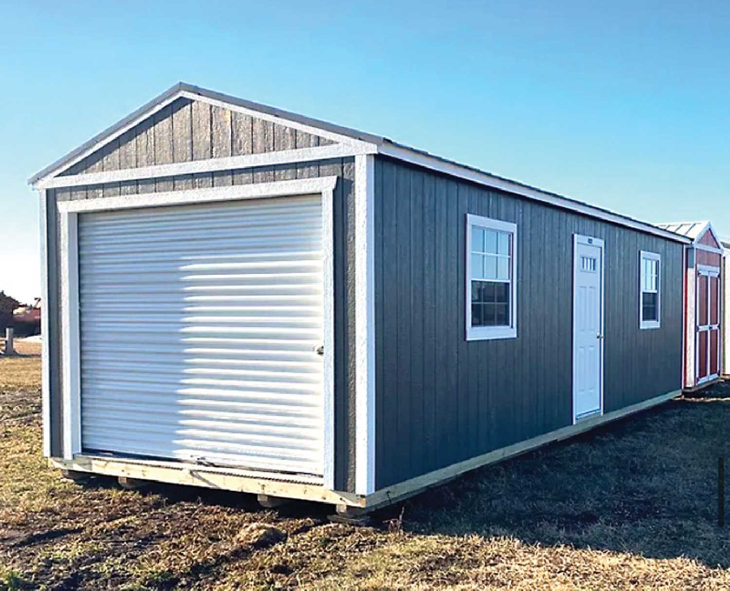 A building similar to this will be used to house sports equipment that will be available free of charge for people to borrow.